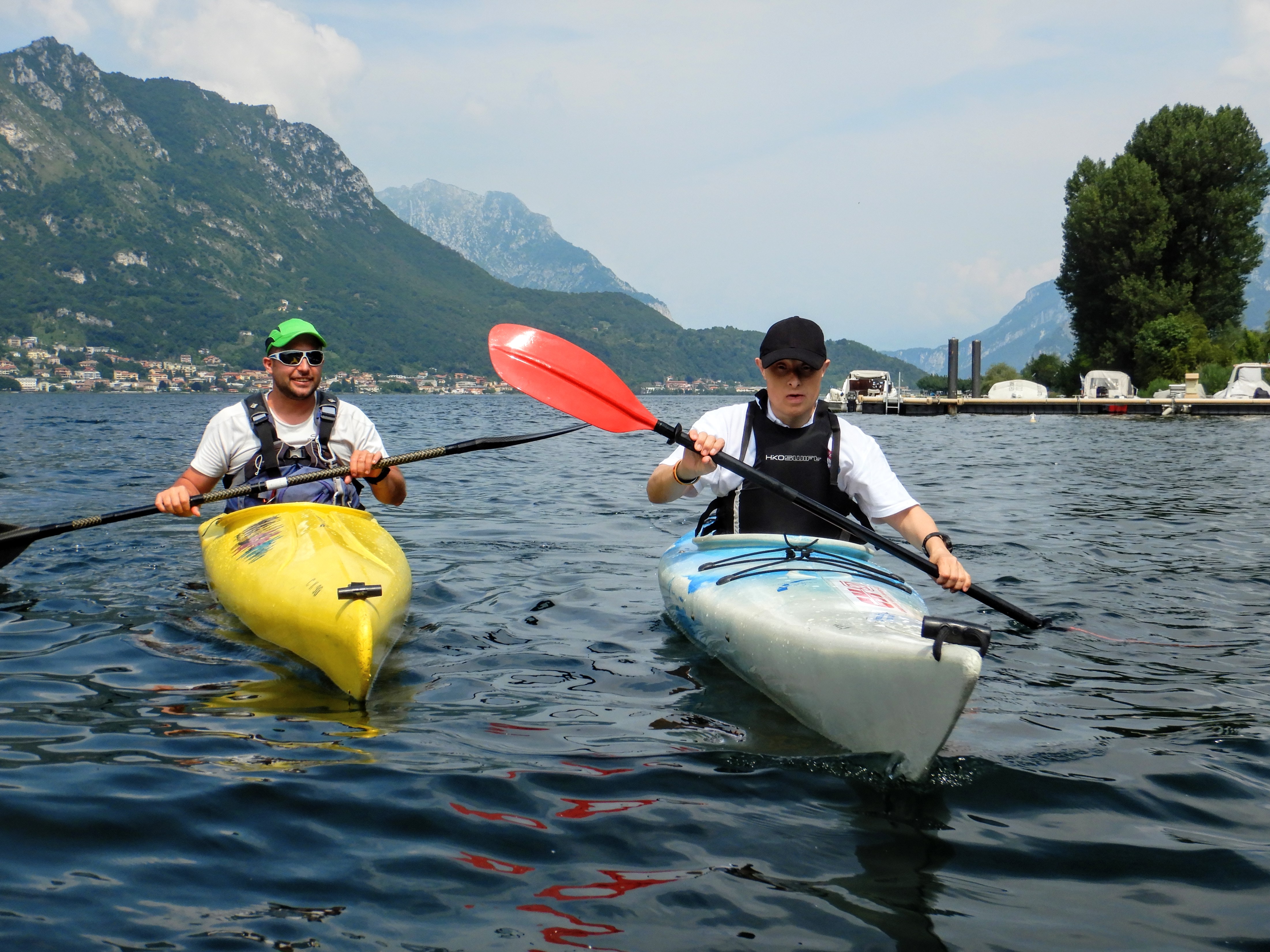 In Kayak a Vercurago